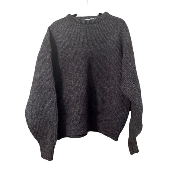 VINTAGE Lord Jeff 100% Pure Virgin Wool pull over sweater made in USA XL
